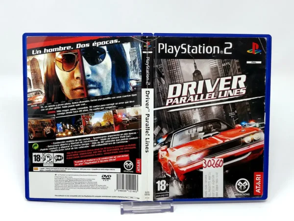 Driver: Parallel Lines (ESP) (v1) (Carátula) (Rebajado) para PlayStation 2, edición PAL España, de segunda mano