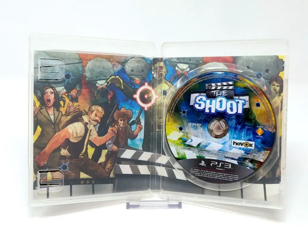 Interior del juego The Shoot (UK) (Rebajado) para PlayStation 3 con disco y manual