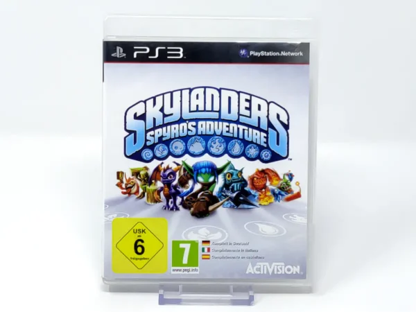Portada de Skylanders: Spyro's Adventure (ESP) para PlayStation 3, edición PAL España, de segunda mano