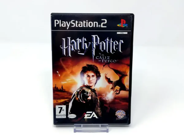 Portada de Harry Potter y el Cáliz de Fuego (ESP) (Rebajado) para PlayStation 2, edición PAL España, de segunda mano
