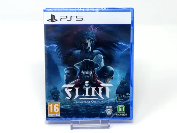 Portada de Flint: Treasure of Oblivion (ESP) (Precintado) para PlayStation 5, edición PAL España, nuevo