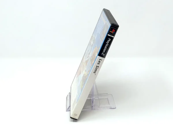 Lateral de la caja de Les Sims (FRA) (Rebajado) para PlayStation 2