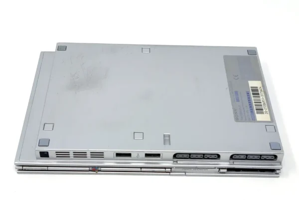 Sony Playstation 2 Slim Plata (Consola) (SCPH-70004) para PlayStation 2, edición PAL España, de segunda mano