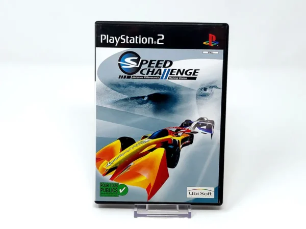 Portada de Speed Challenge: Jacques Villeneuve's Racing Vision (FRA) para PlayStation 2, edición PAL Francia, de segunda mano