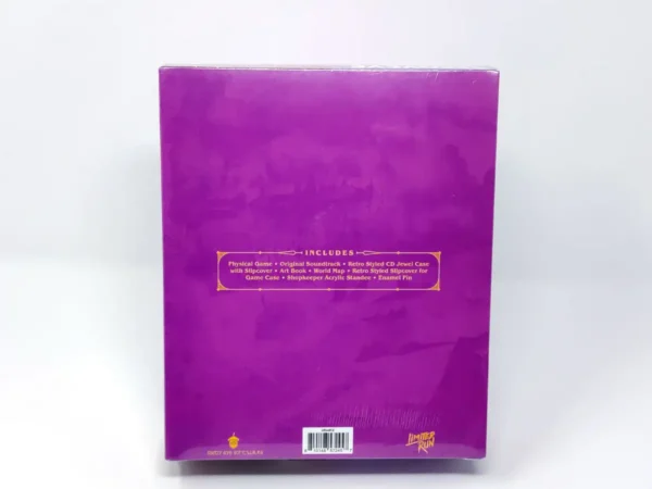 Lateral de la caja de Arzette: The Jewel of Faramore (Collector's Edition) (USA) (Limited Run) (Precintado) para PlayStation 4