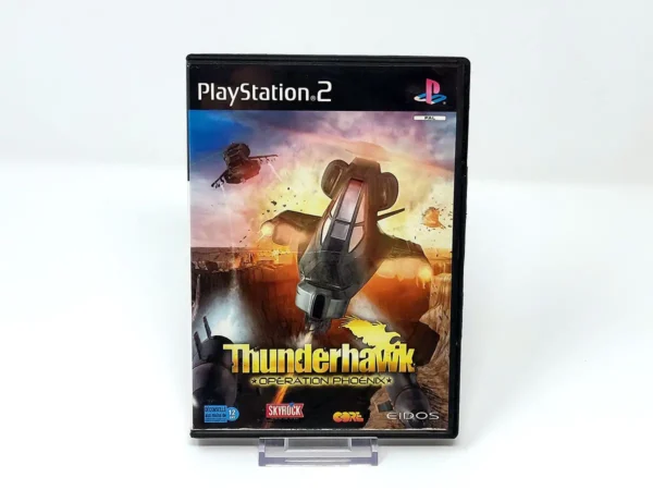 Portada de Thunderhawk: Operation Phoenix (FRA) (Rebajado) para PlayStation 2, edición PAL Francia, de segunda mano