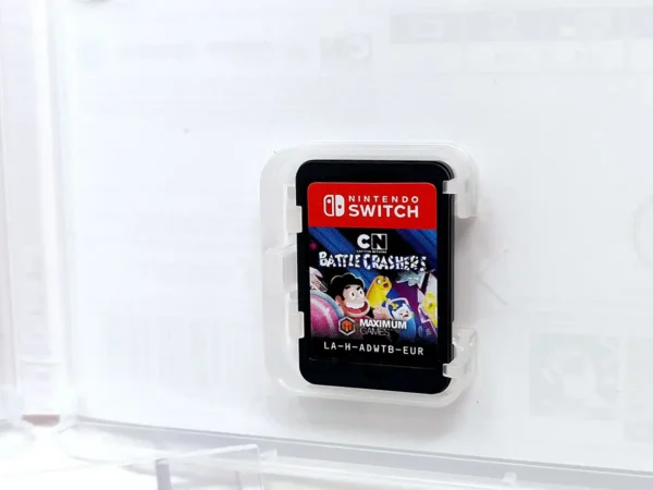 Lateral de la caja de Cartoon Network: Battle Crashers (ESP) para Nintendo Switch