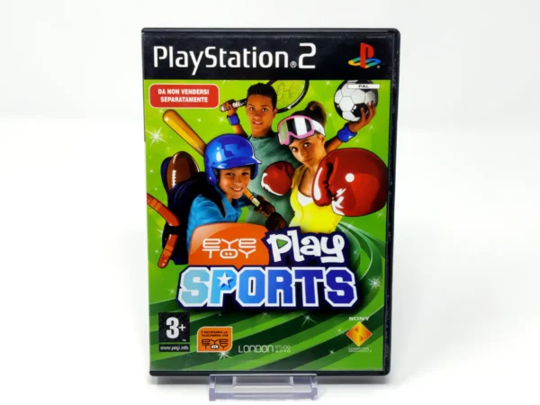 Portada de EyeToy: Play Sports (ITA) para PlayStation 2, edición PAL Italia, de segunda mano