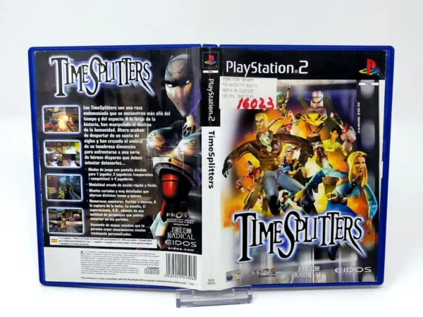 TimeSplitters (ESP) (Carátula) (Rebajado) para PlayStation 2, edición PAL España, de segunda mano