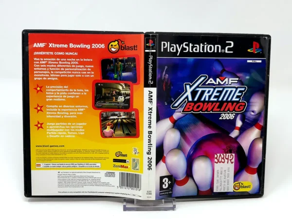 AMF Xtreme Bowling 2006 (ESP) (Carátula) (Rebajado) para PlayStation 2, edición PAL España, de segunda mano