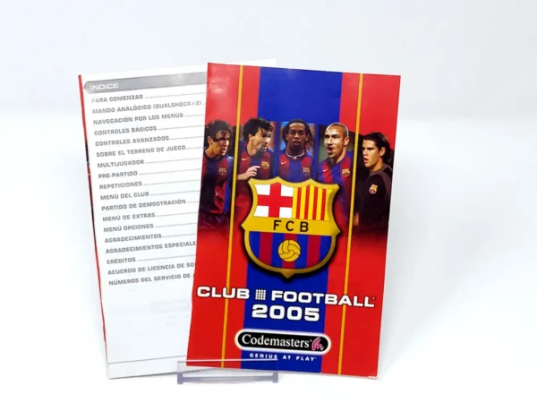 Detalle de Club Football 2005: FC Barcelona (ESP) (Rebajado) para PlayStation 2