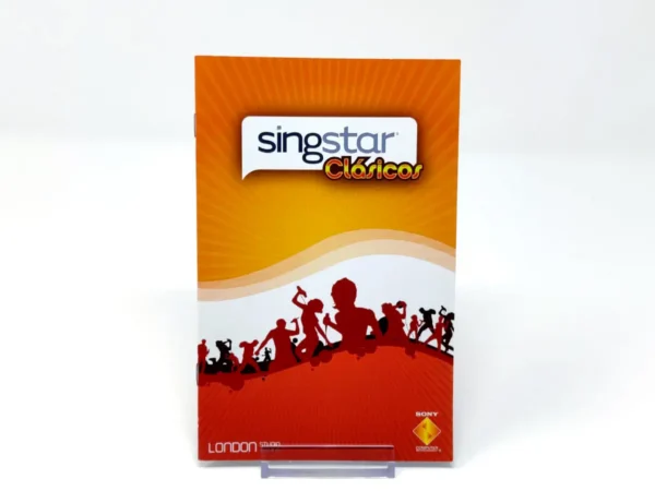SingStar Clásicos (ESP) (Manual) para PlayStation 2, edición PAL España, de segunda mano