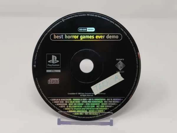 Best Horror Games Ever Demo para PlayStation 1, de segunda mano