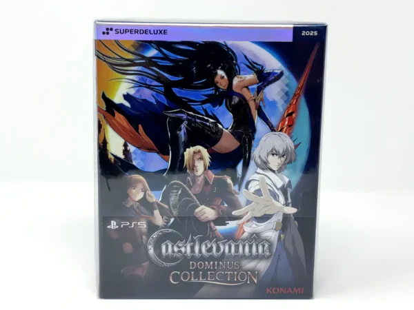 Portada de Castlevania: Dominus Collection (Deluxe Edition) (ASIA) (Precintado) para PlayStation 5, edición Asia, nuevo