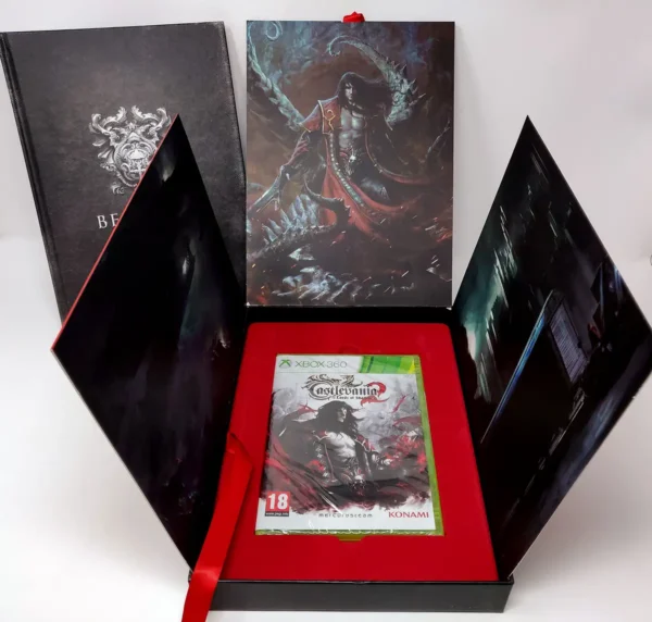 Interior del juego Castlevania: Lords of Shadow 2 (Belmont Limited Edition) (ESP) para XBOX 360 con disco y manual