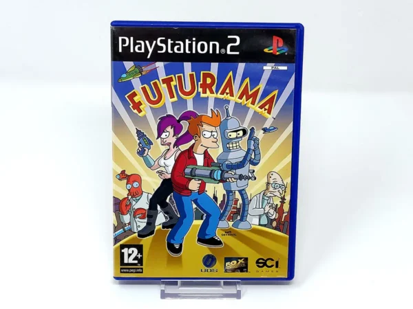 Futurama (Carátula + Manual) (ESP) para PlayStation 2, edición PAL España, de segunda mano