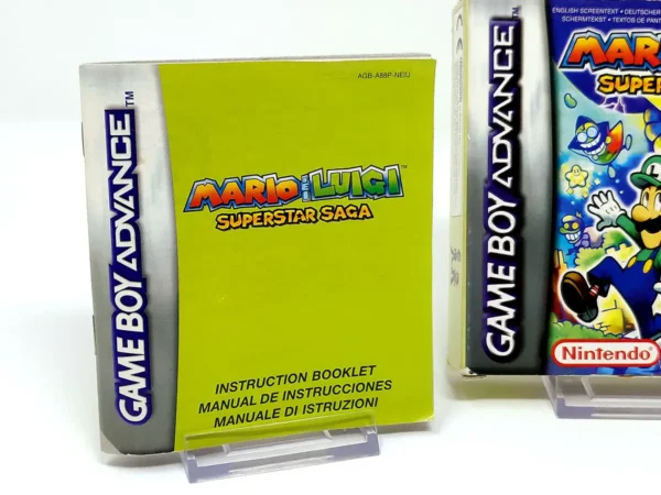 Detalle de Mario & Luigi: Superstar Saga para Nintendo Game Boy Advance