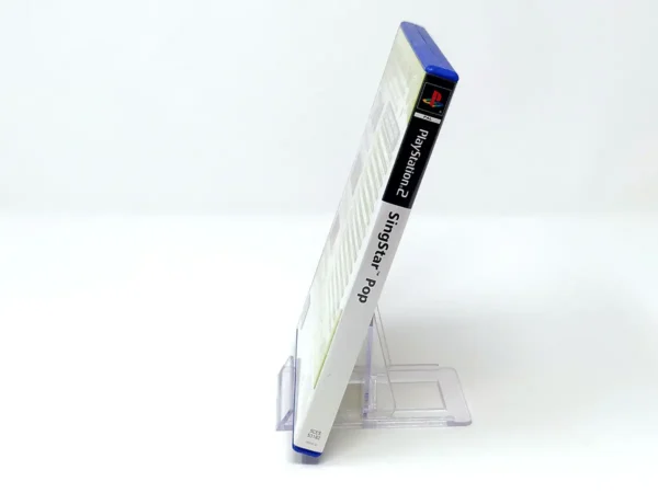 Lateral de la caja de SingStar Pop (ESP) (v1) para PlayStation 2
