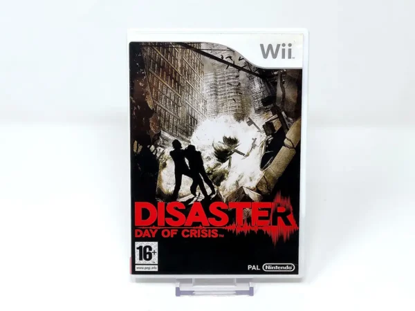 Portada de Disaster: Day of Crisis (ESP) para Nintendo Wii, edición PAL España, de segunda mano