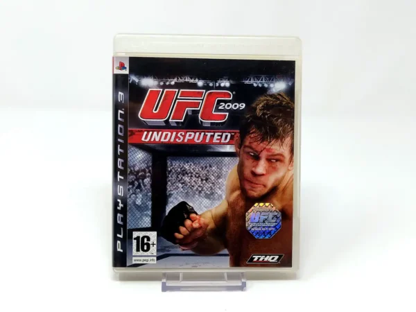 Portada de UFC 2009 Undisputed (ESP) para PlayStation 3, edición PAL España, de segunda mano