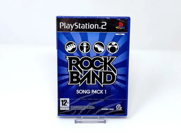 Portada de Rock Band: Song Pack 1 (FRA) (Precintado) para PlayStation 2, edición PAL Francia, de segunda mano