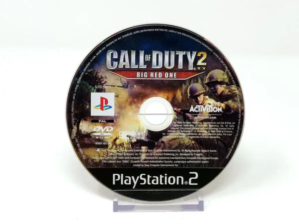 Call of Duty 2: Big Red One (ESP) (Disco) para PlayStation 2, edición PAL, de segunda mano