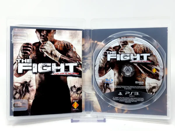 Interior del juego The Fight: Lucha o Muere (ESP) para PlayStation 3 con disco y manual