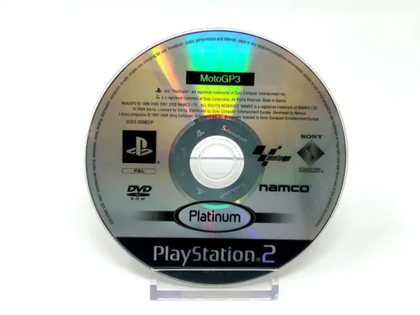 MotoGP 3 (ESP) (Platinum) (Disco) para PlayStation 2, edición PAL España, de segunda mano