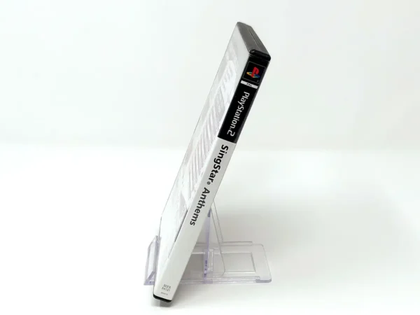 Lateral de la caja de SingStar Anthems (UK) para PlayStation 2