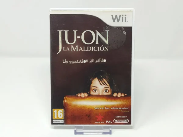 Portada de JU-ON: La Maldición (ESP) para Nintendo Wii, edición PAL España, de segunda mano