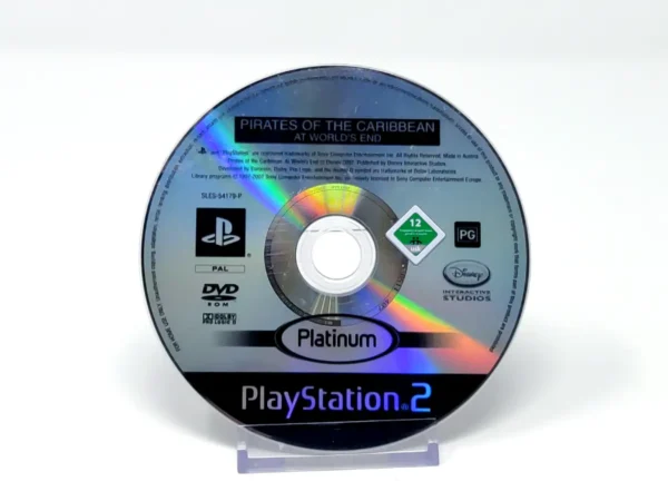 Piratas del Caribe: En el fin del mundo (ESP) (Platinum) (Disco) para PlayStation 2, edición PAL España, de segunda mano