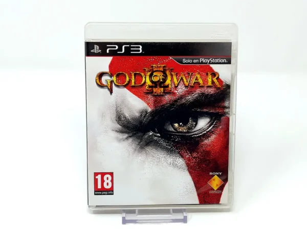 Portada de God of War III (ESP) para PlayStation 3, edición PAL España, de segunda mano