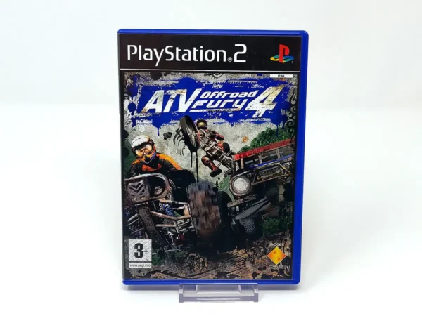 Portada de ATV Offroad Fury 4 (ESP) (Promo) para PlayStation 2, edición PAL España, de segunda mano