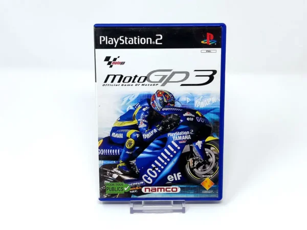 Portada de MotoGP 3 (FRA) para PlayStation 2, edición PAL Francia, de segunda mano