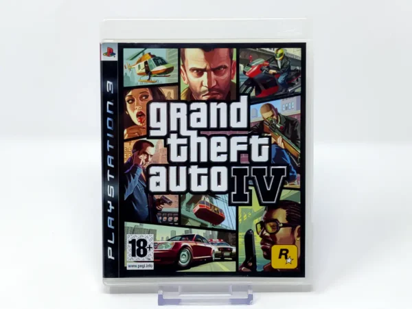 Portada de Grand Theft Auto IV (FRA) (Rebajado) para PlayStation 3, edición PAL Francia, de segunda mano