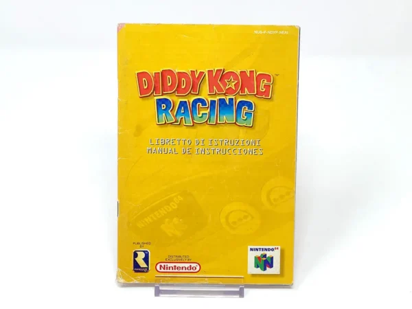 Diddy Kong Racing (ESP) (Manual) para Nintendo 64, edición PAL España, de segunda mano
