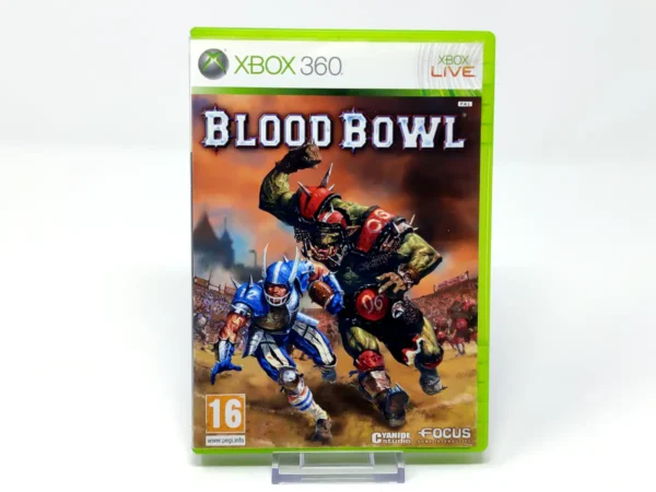 Portada de Blood Bowl (ESP) para XBOX 360, edición PAL España, de segunda mano