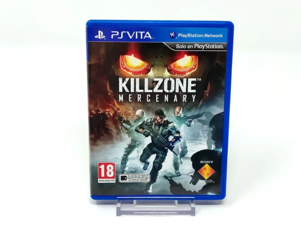 Portada de Killzone: Mercenary (ESP) para PS Vita, edición PAL España, de segunda mano