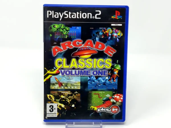Portada de Arcade Classics Volume 1 (ESP) para PlayStation 2, de segunda mano