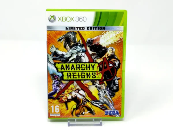Portada de Anarchy Reigns (Limited Edition) (UK) para XBOX 360, edición PAL UK, de segunda mano