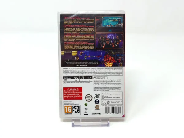 Parte trasera de Huntdown (ESP) (Precintado) para Nintendo Switch, edición PAL España