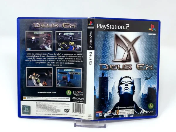 Deus Ex (ESP) (Carátula) para PlayStation 2, edición PAL España, de segunda mano