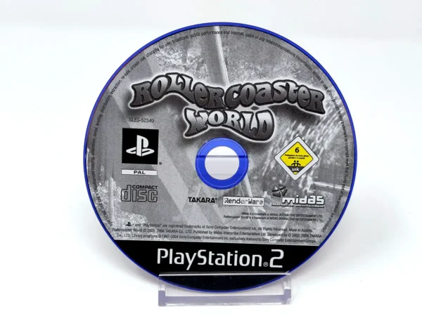 RollerCoaster World (ESP) (Disco) para PlayStation 2, edición PAL España, de segunda mano
