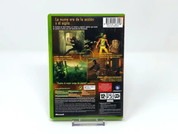 Detalle de Tom Clancy's Splinter Cell: Pandora Tomorrow (ESP) (Pack de Inicio) para XBOX (imagen 8)