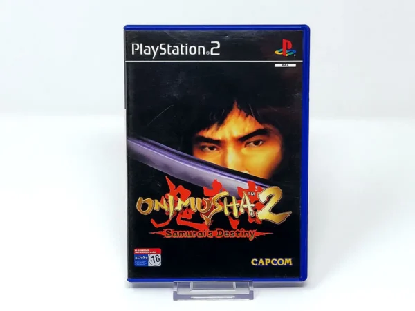 Portada de Onimusha 2: Samurai's Destiny (ESP) para PlayStation 2, edición PAL España, de segunda mano
