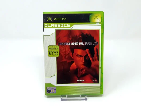 Portada de Dead or Alive 3 (UK) (Classics) (Rebajado) para XBOX, edición PAL UK, de segunda mano