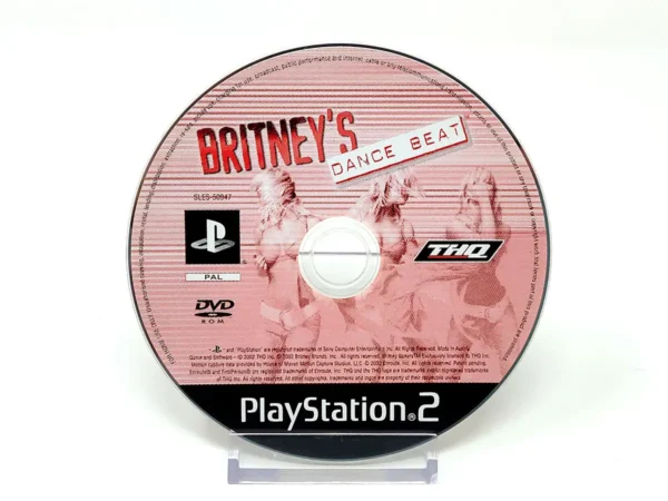 Britney's Dance Beat (UK) (Disco) para PlayStation 2, edición PAL UK, de segunda mano