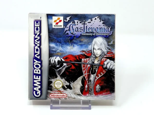 Portada de Castlevania: Harmony of Dissonance (ESP) para Nintendo Game Boy Advance, edición PAL España, de segunda mano