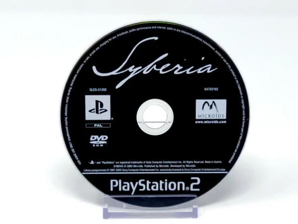 Syberia (ESP) (Disco) para PlayStation 2, edición PAL España, de segunda mano