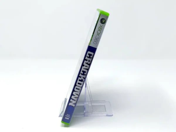 Lateral de la caja de Crackdown (ESP) para XBOX 360